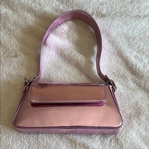Elegant Pink Women's Shoulder Bag